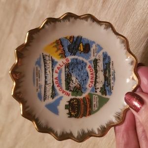 Vintage Niagara Falls Canada collectible  souvenir plate
